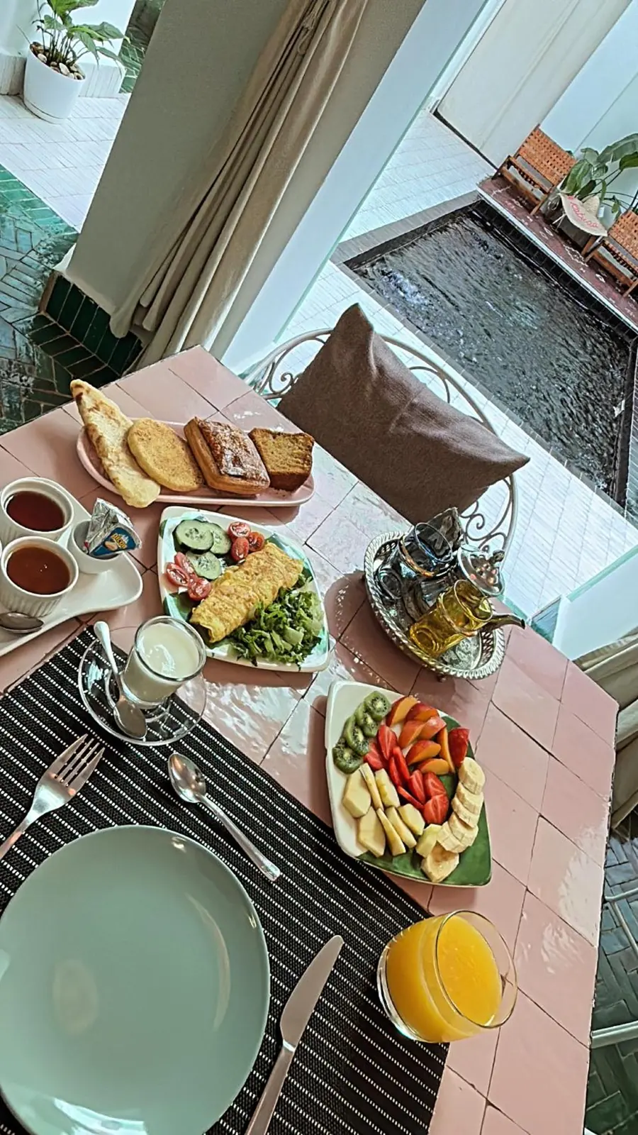 Le petit-déjeuner, compris