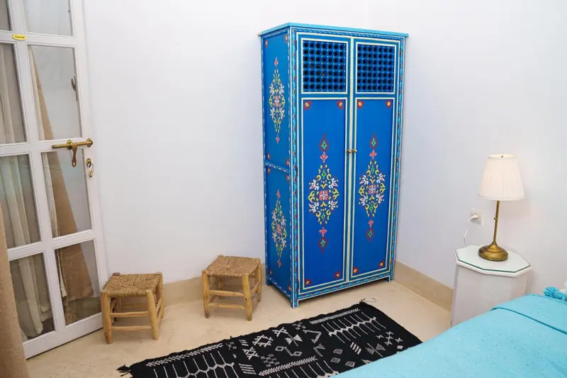 L'armoire bleue